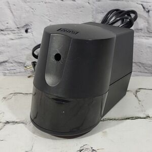 Boston Electric Pencil Sharpener Desktop Model 21‎ Black Made In USA Tested